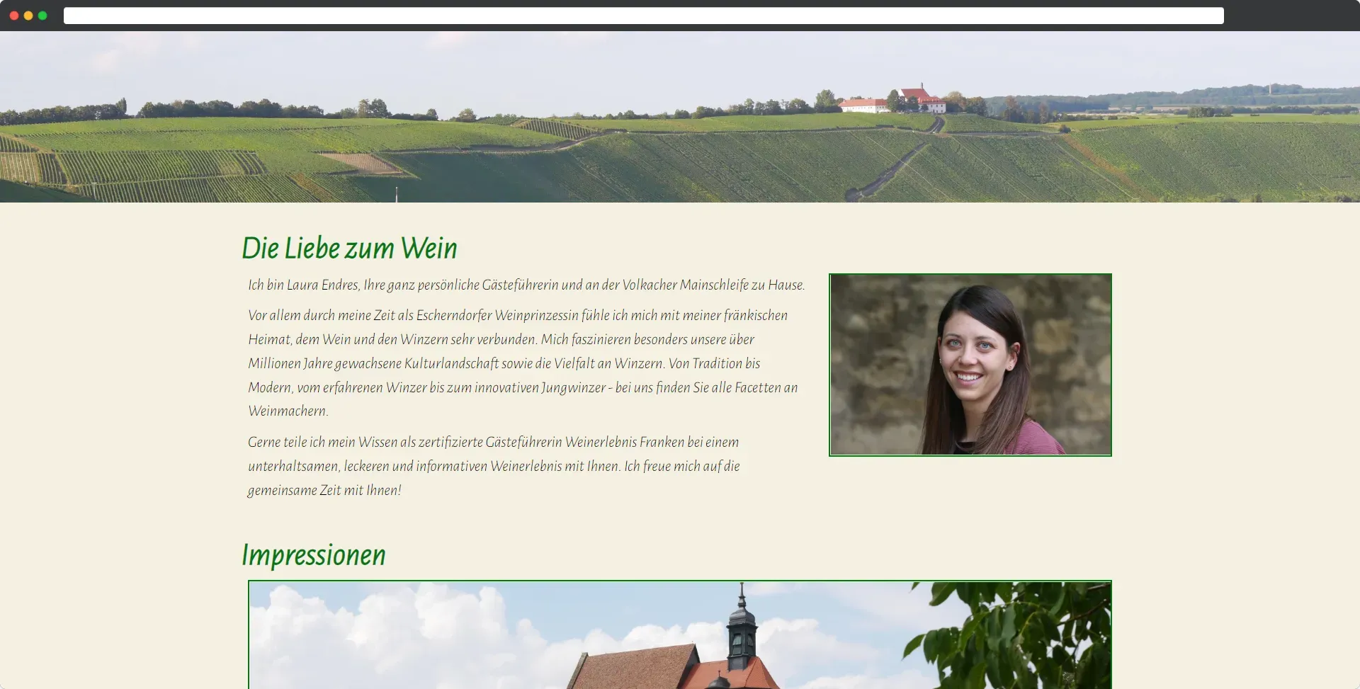 Projekt: Lauras Weinerlebnisse