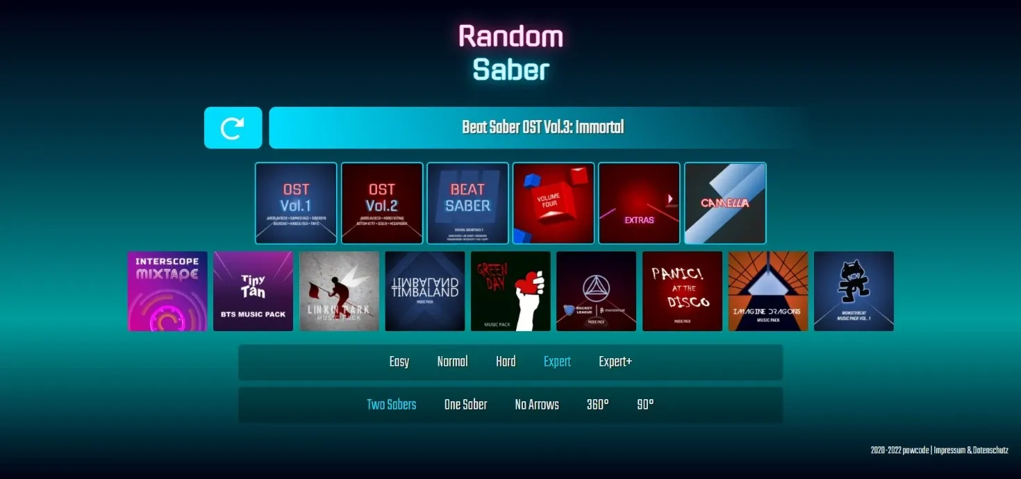 A new web-app for BeatSaber fans!